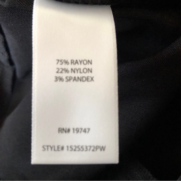 THE PIONEER WOMAN Womens Pull On Millennium Cropped Pants Black Size 1X 16-18 - Picture 8 of 12